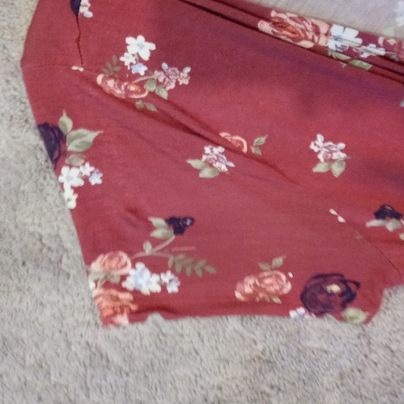 Summer floral high low wrap dress - Picture 7 of 10